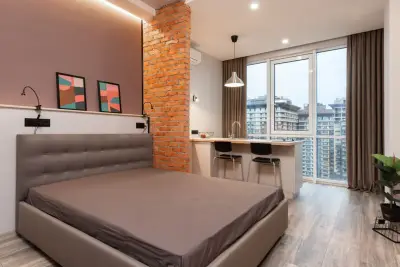 Kos Eksklusif Tipe Studio (AC + Dapur) / Bulan