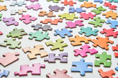 Puzzle Jigsaw Warna-warni