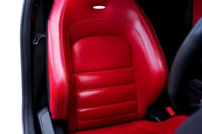 Jok Kulit Merah Model Sport