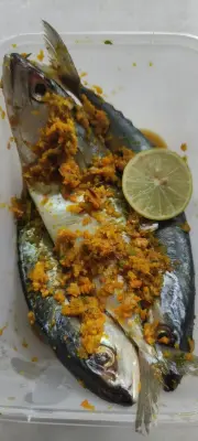 Ikan  Pindang marinasi