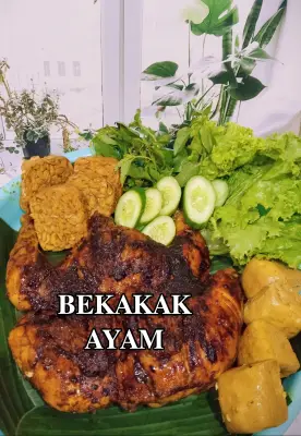 Bekakak Ayam bakar utuh 1 ekor