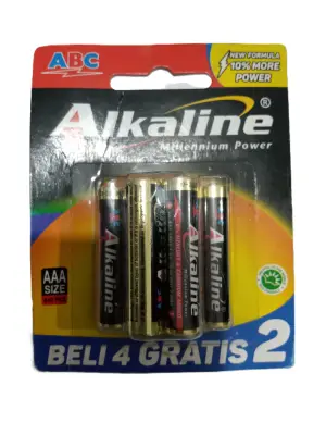 BATERAI ALKALINE AAA