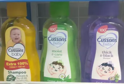 Shampo bayi Cussons