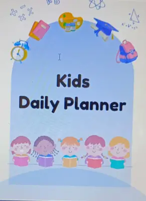Whorksheet Anak Kids Planner "Kids Daily Planner" - 121 hal