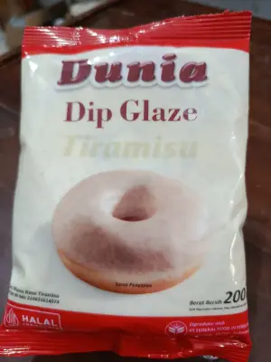 Glaze tiramisu