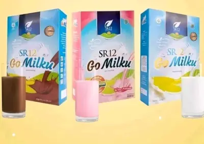 Susu Kambing Etawa Gomilku SR12 Bubuk 3 Varian Rasa 600gr
