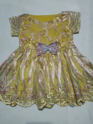 Dress brukat baby