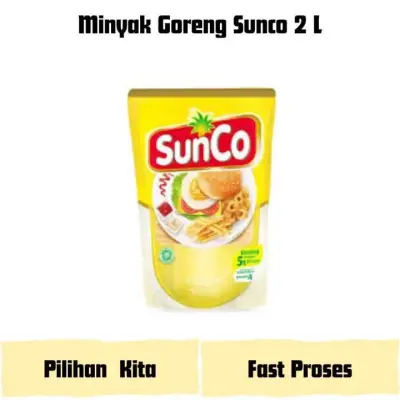 Sun co Minyak Goreng Pouch 2 liter