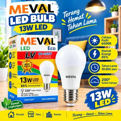 LAMPU NEON LED MEVAL 13 WATT
