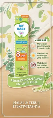 MY BABY MINYAK TELON PLUS 150 ML