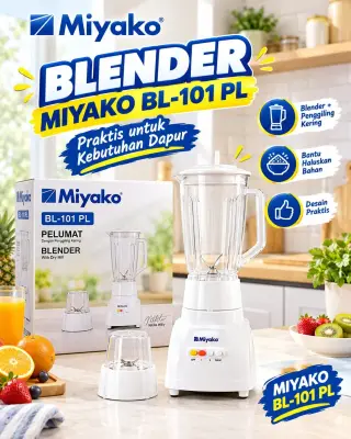 BLENDER PLASTIK MIYAKO