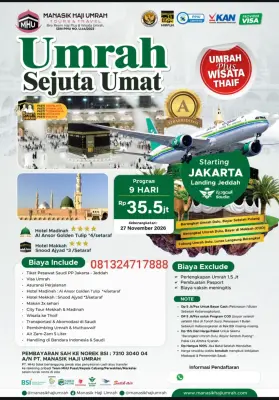 Umroh sejuta umat