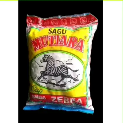 SAGU MUTIARA KUDA ZEBRA 100 GR