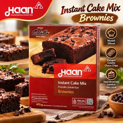 Haan Brownies 475g