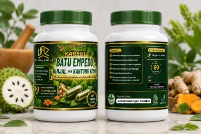 Kapsul herbal batu empedu