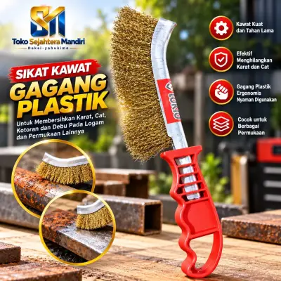 Sikat Kawat Gg Plastik