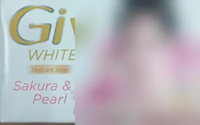 GIV Sabun Mandi WHITE Sakura & Perl BAR 76/72gr