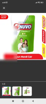 Sabun Nuvo cair