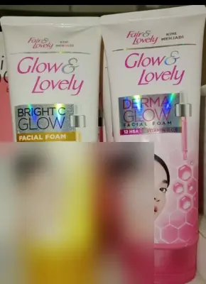Glow&lovely facial foam