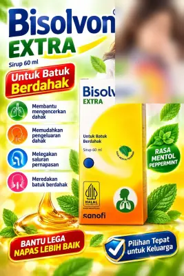 BISOLVON EXTRA SYRUP 60 ML