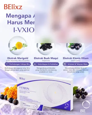I-VXION Supplement Vitamin Mata. ORIGINAL 1 box isi 30 sachet