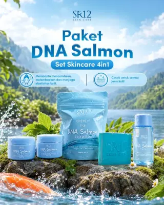 Paket DNA Salmon SR12 (Skincare 4in1)