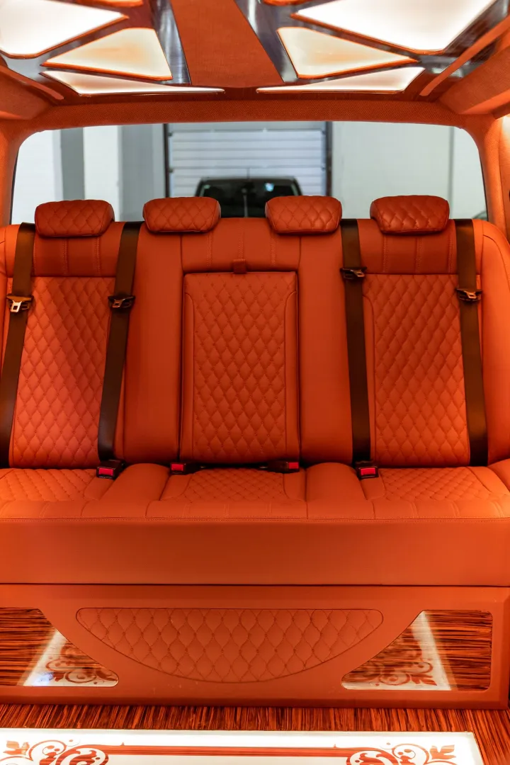 Jok Custom Van Motif Wajik