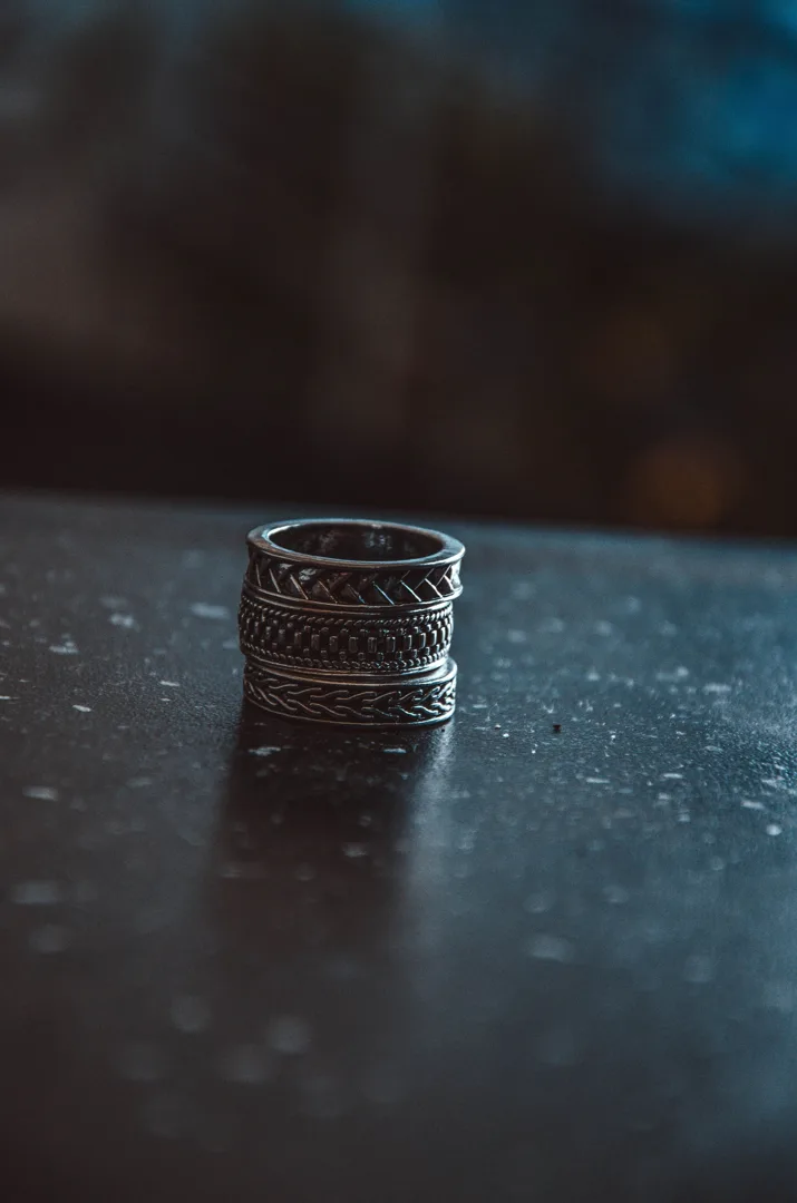 Cincin Perak Ukir