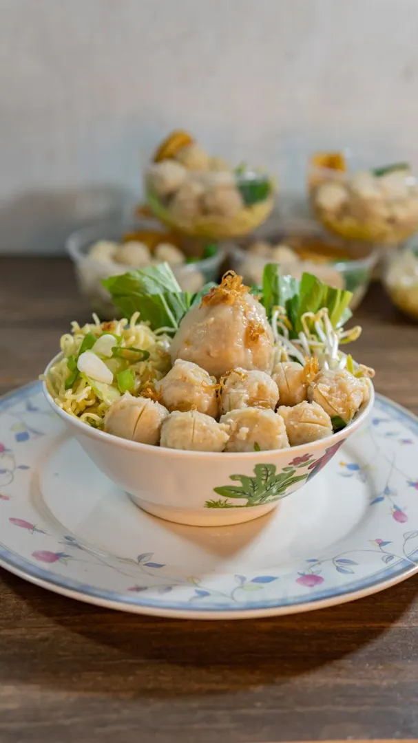 Bakso Komplit Mie Bihun