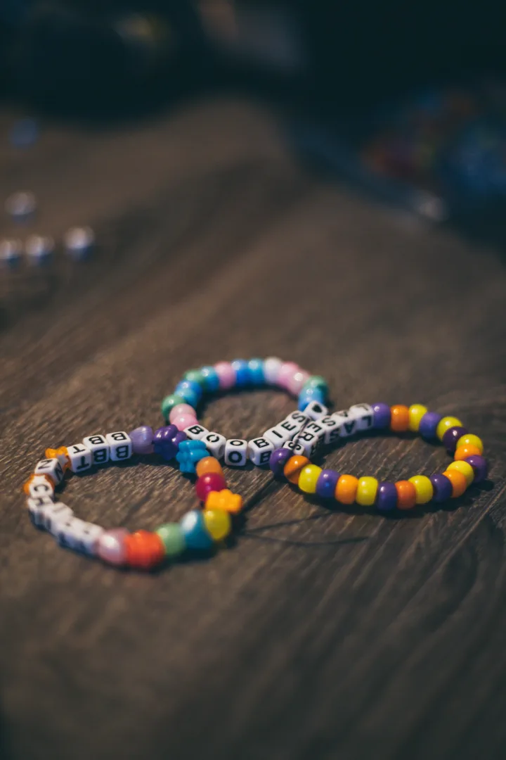 Gelang Manik Huruf Custom Nama