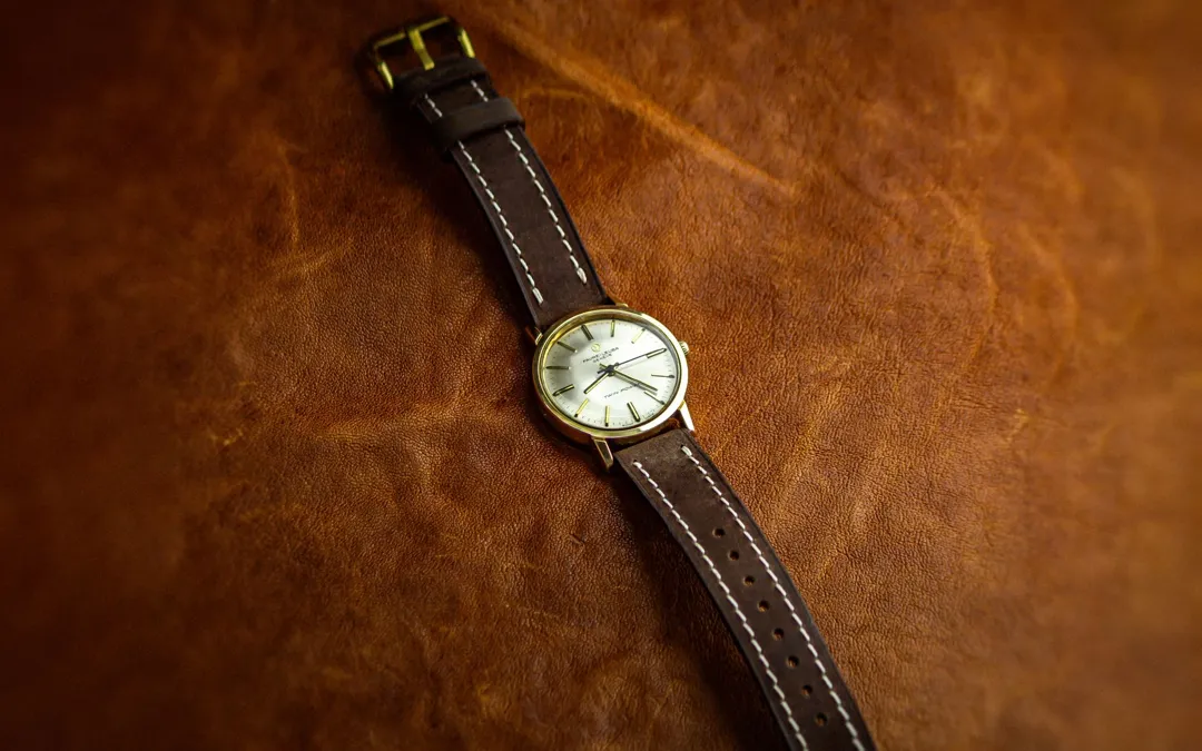 Jam Tangan Vintage Strap Kulit