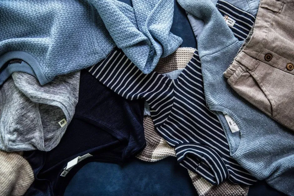 Baju Kasual Anak Biru