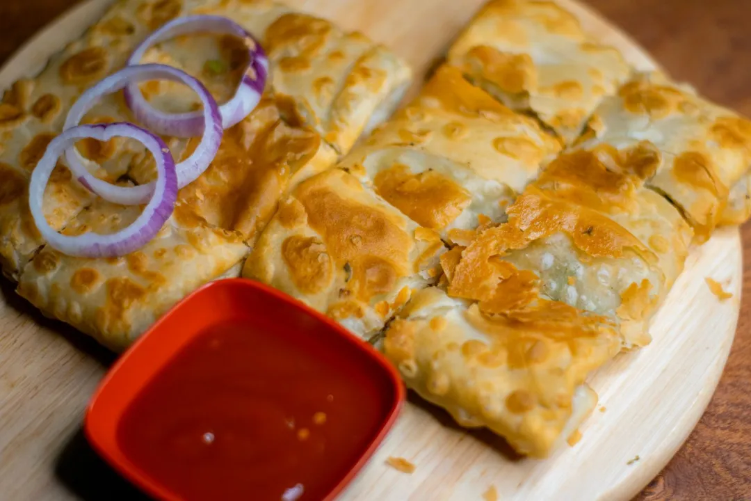 Martabak Telor Bebek + Saus