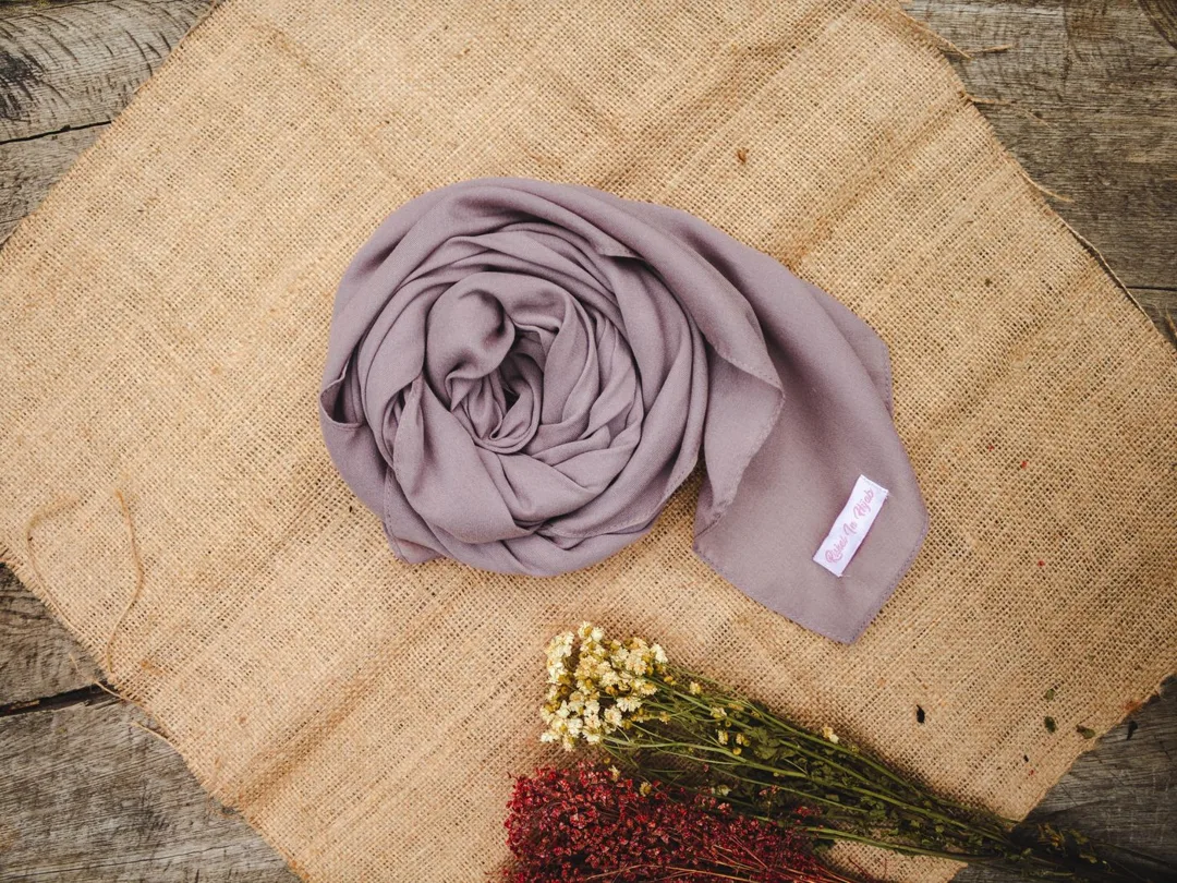 Jilbab Pashmina Diamond Lilac