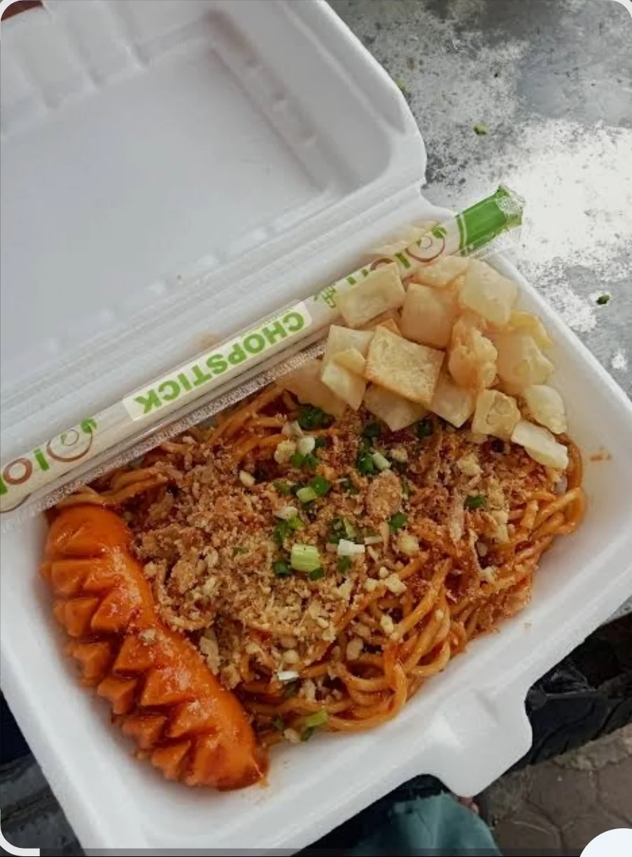 mi jebew sosis sedang
