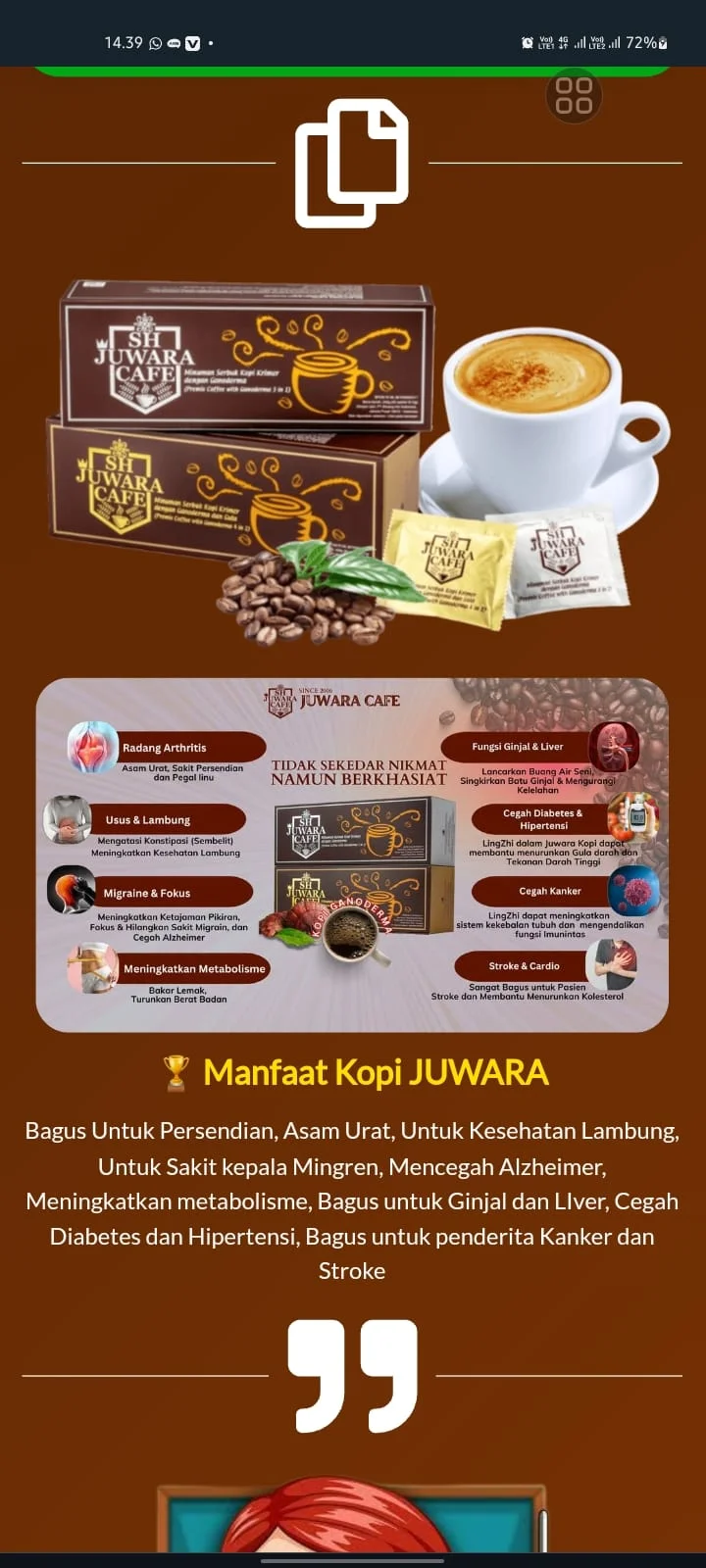 Kopi kesehatan