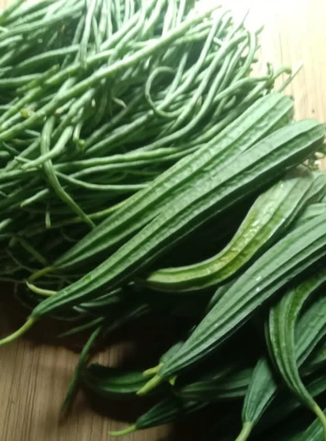 Sayur okra organik kemasan 1kg