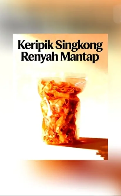 Keripik singkong renyah mantap