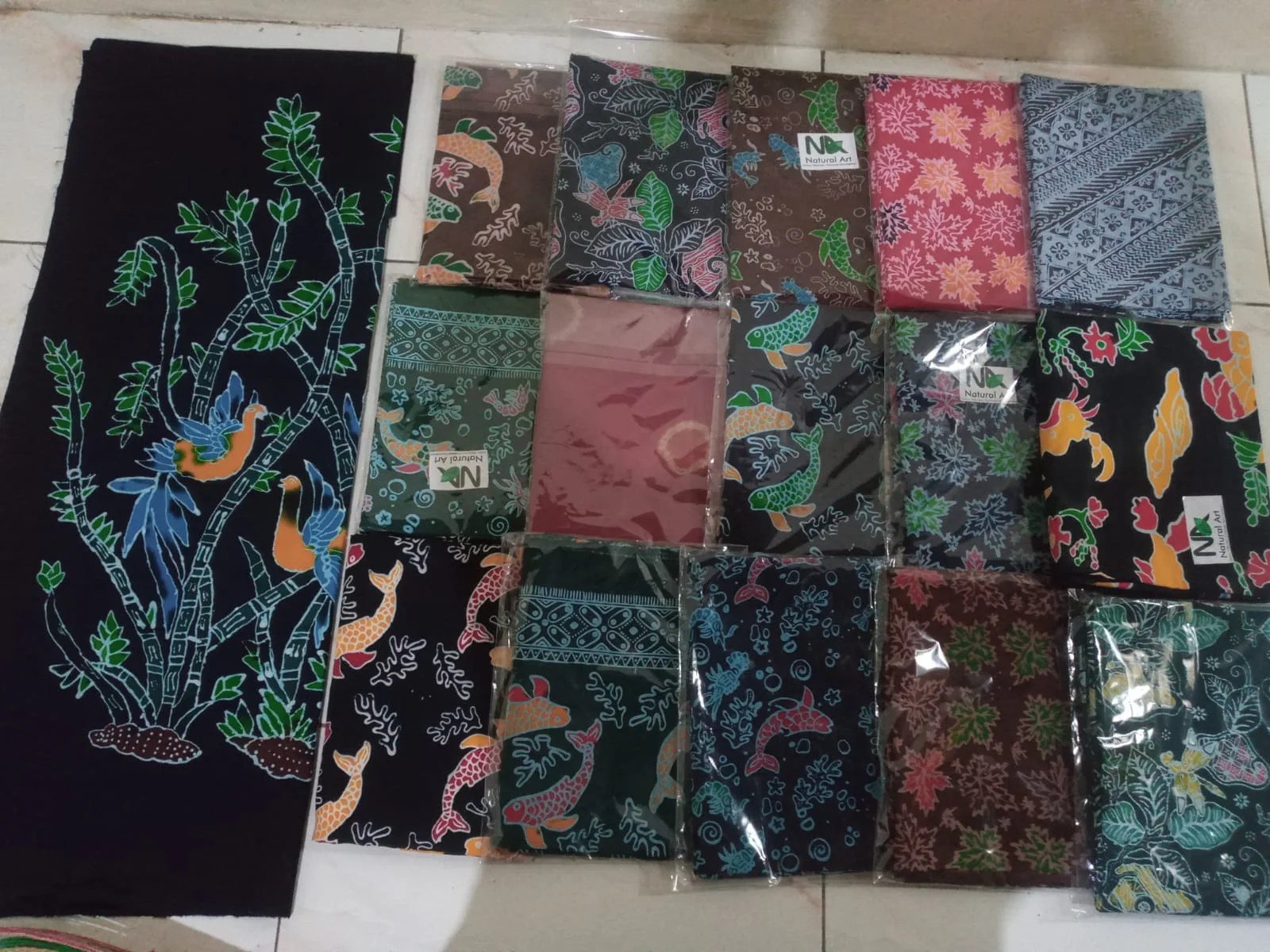 Batik tulis nogo lintang