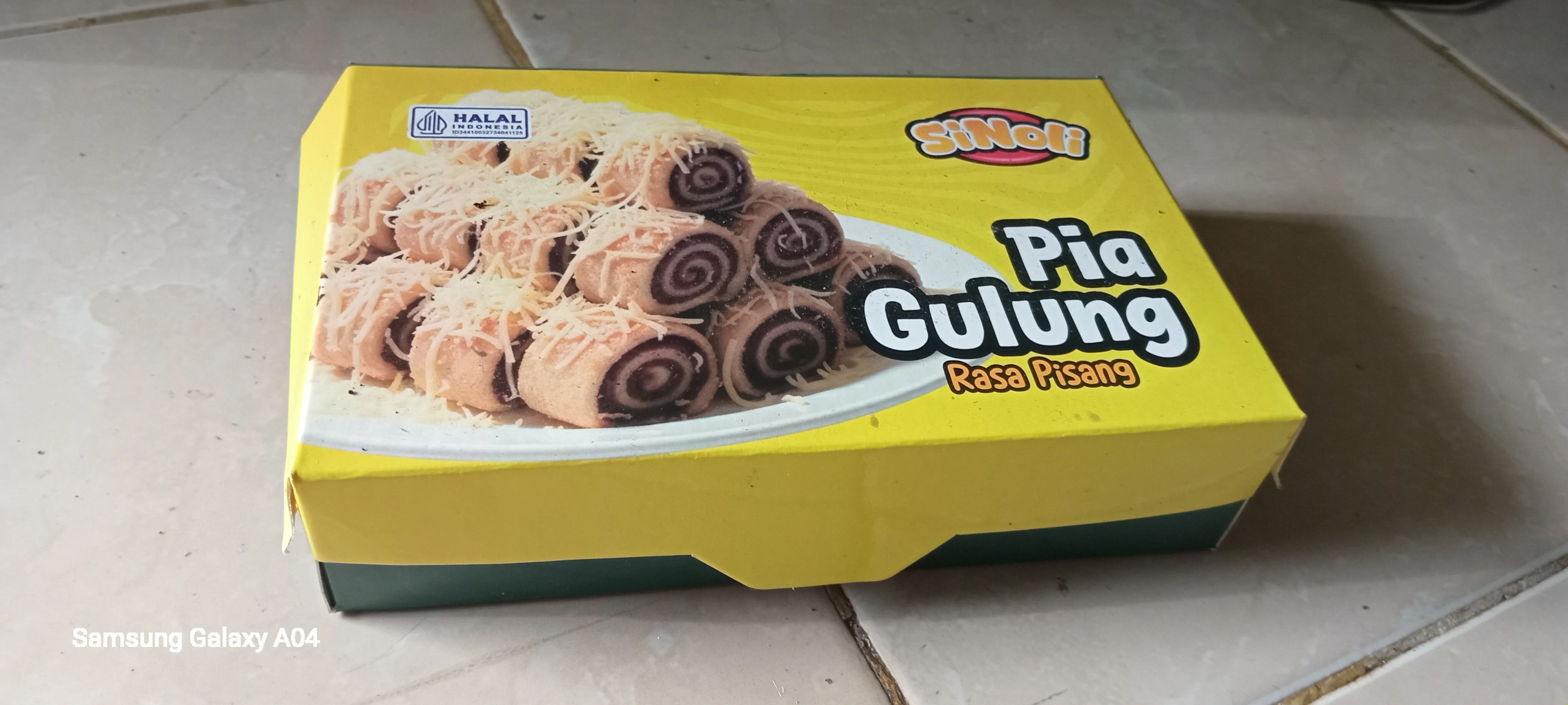 Pia Gulung Rasa Pisang