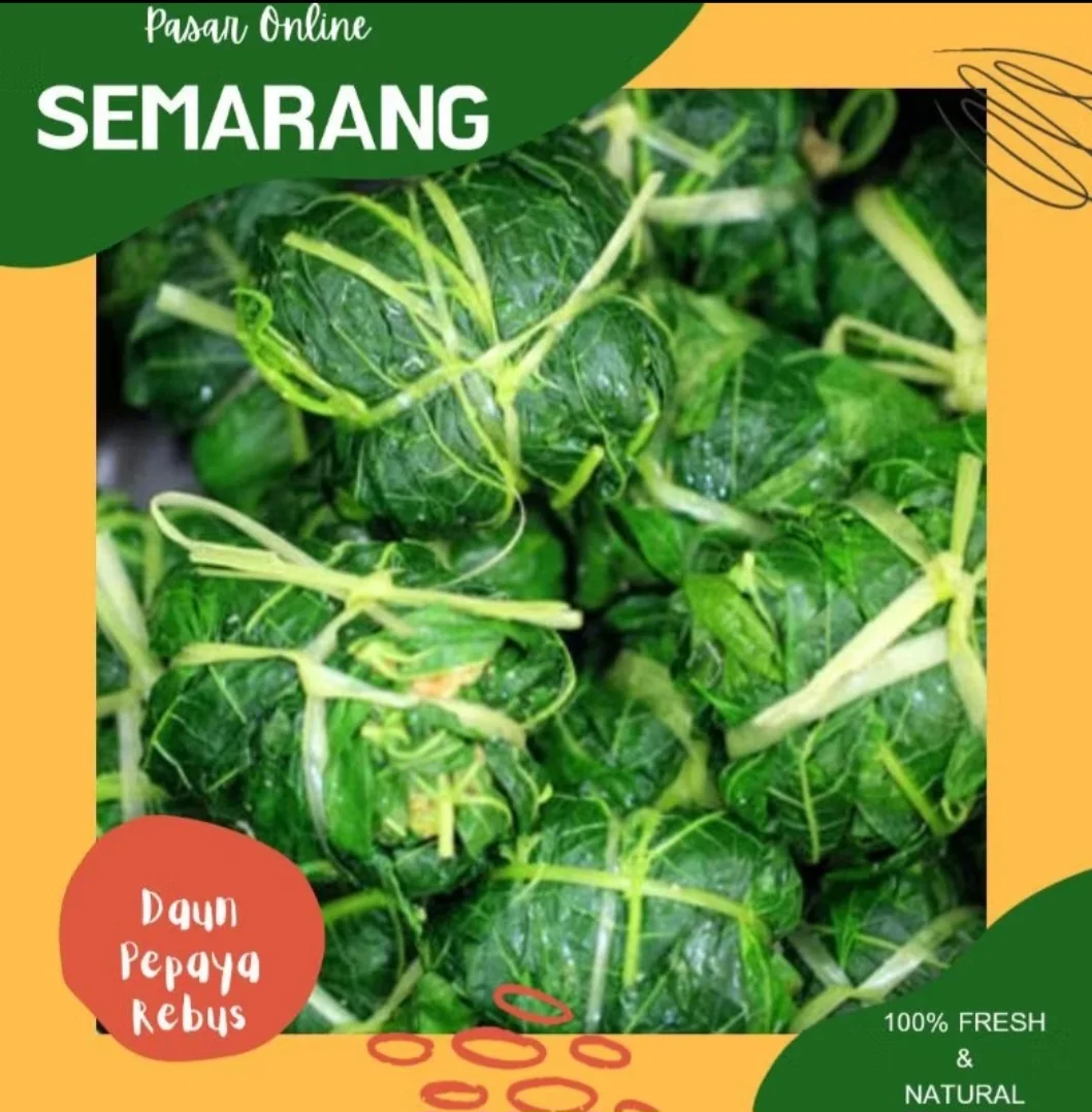 Daun Pepaya Rebus