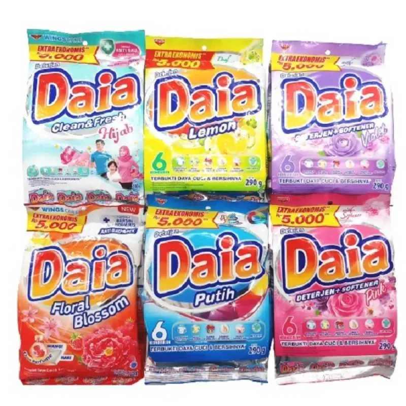 Daia Sabun Cuci Pakaian Deterjen 280G All Variant