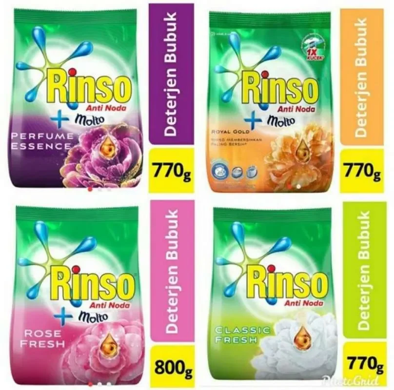 Rinso Molto Anti Noda Deterjen All Variant 770 gram