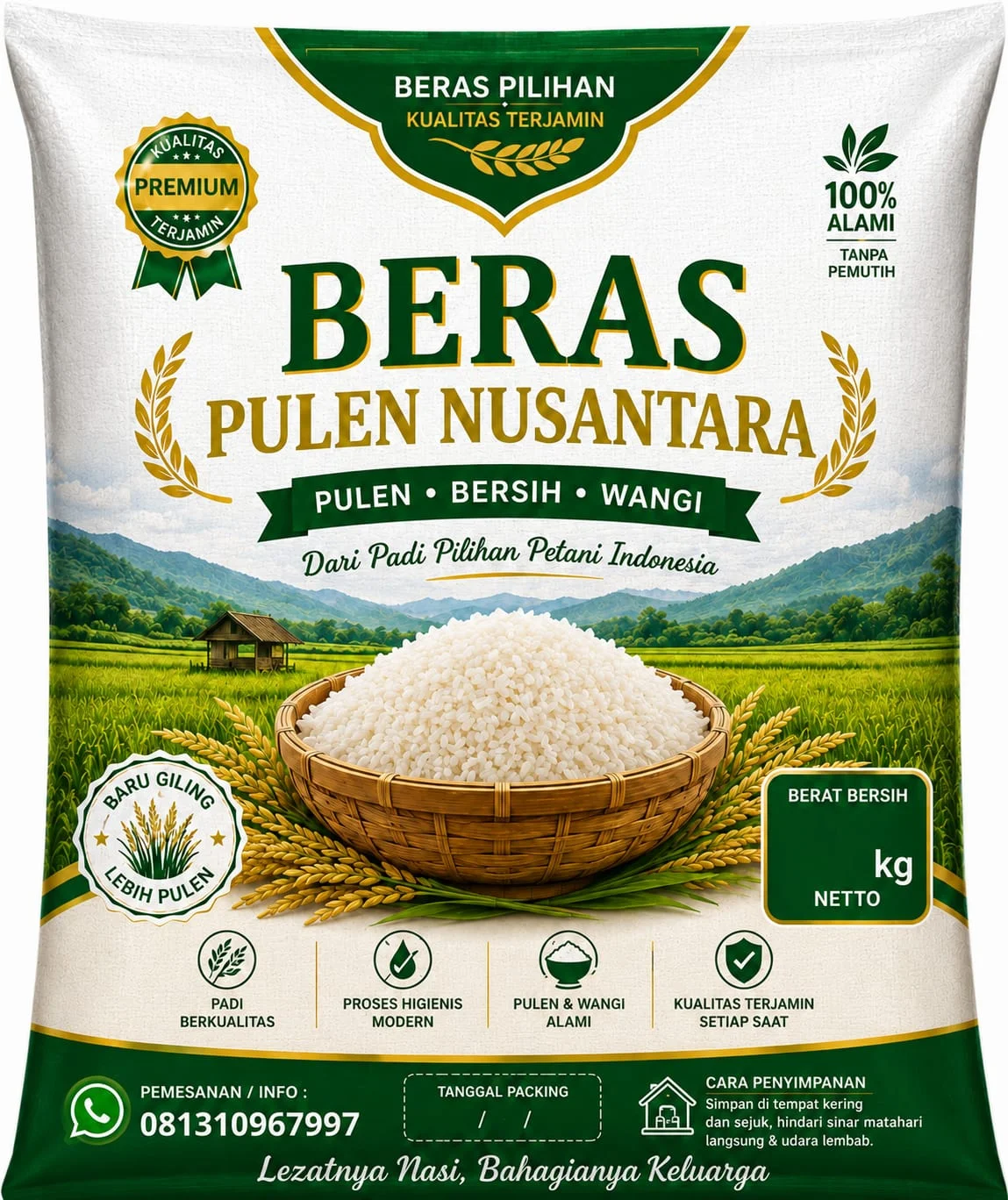 Beras slyp super