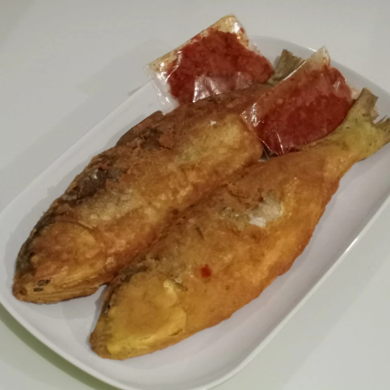 Bandeng Presto Goreng + Sambel