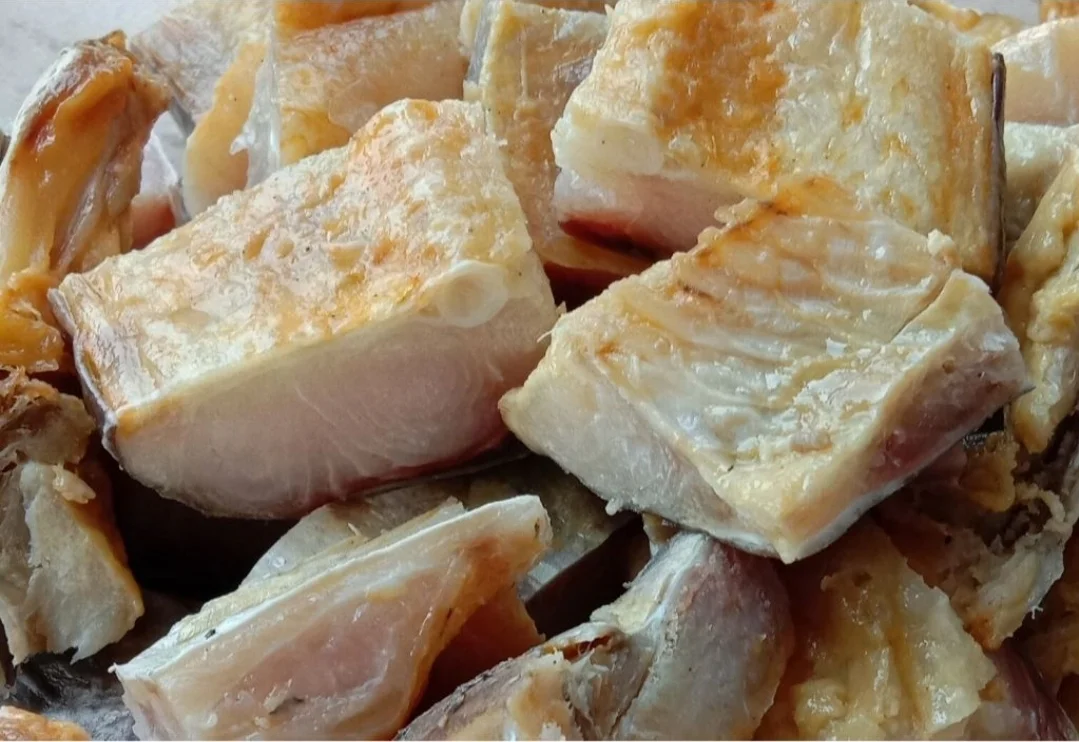 Ikan gabus asin
