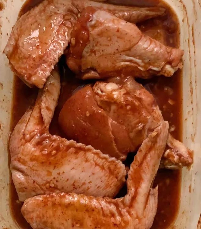 Marinasi spicy bbq wings