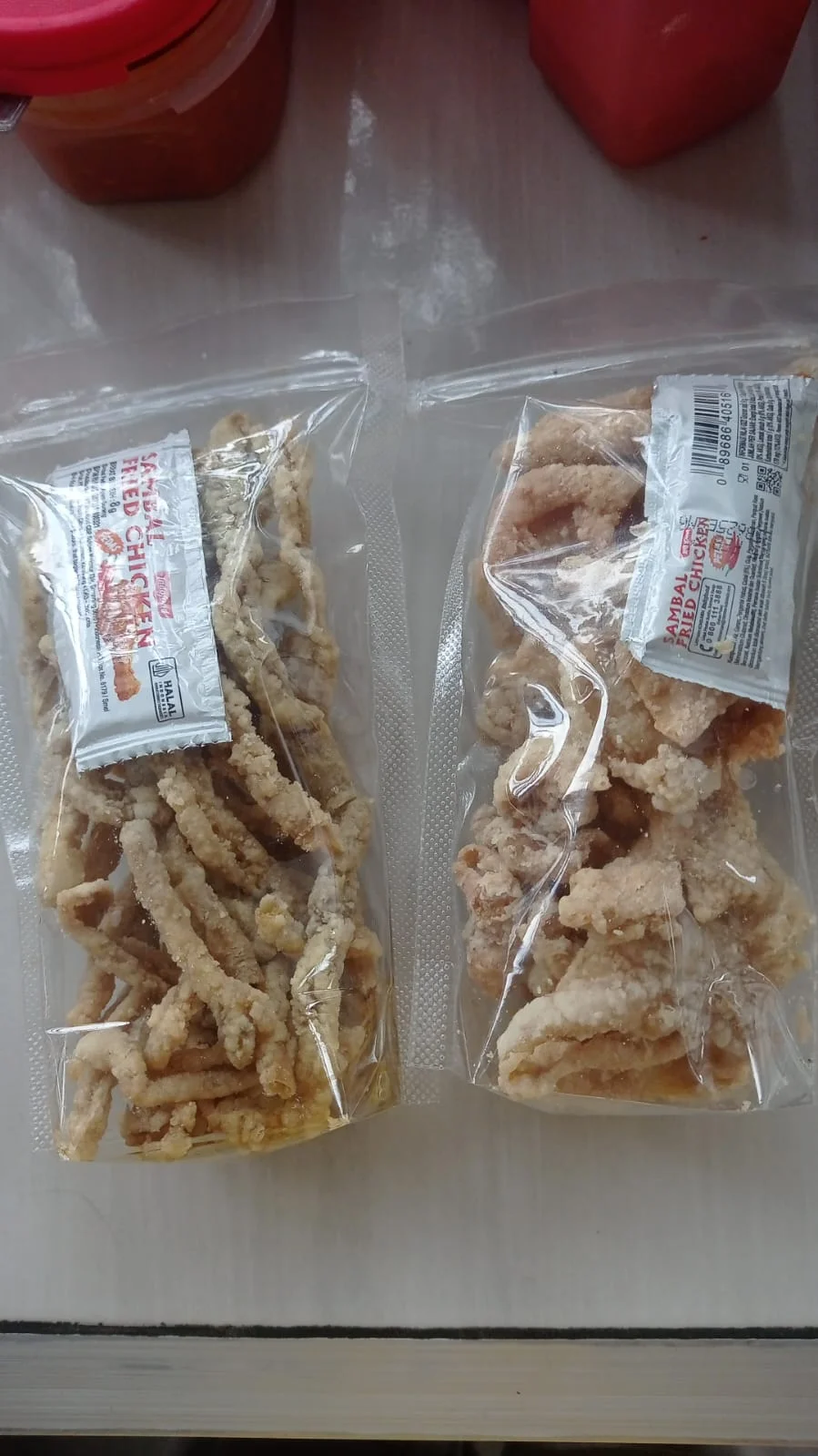 Kulit ayam krispy