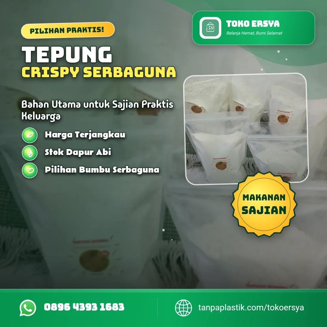 Tepung crispy serbaguna