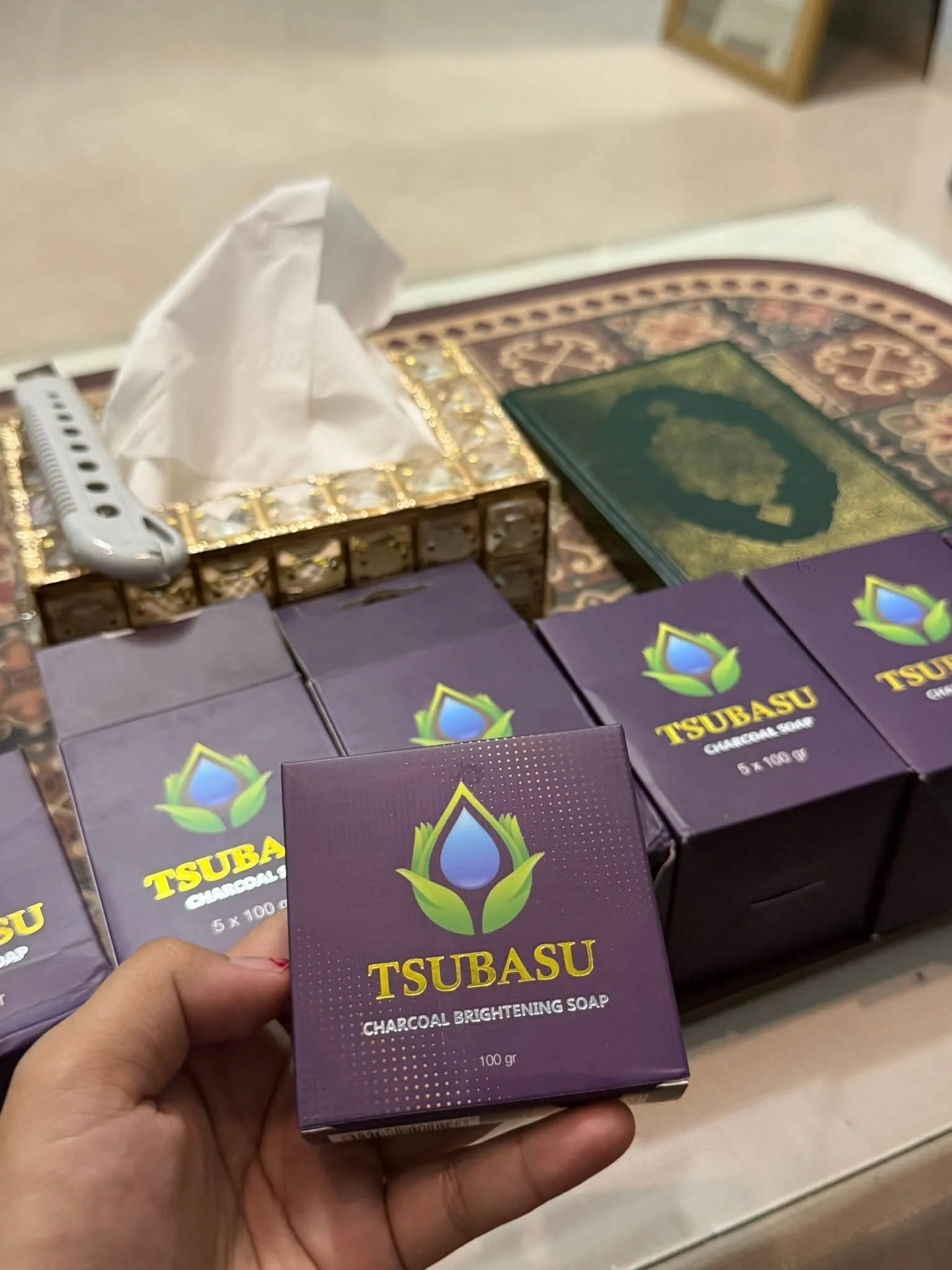 Gharcoal (Brightening Soap)